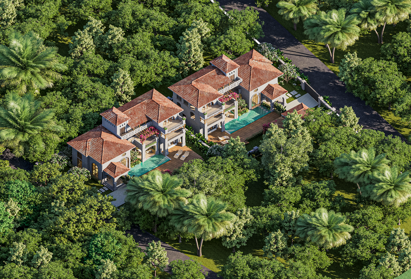 Tatvanam Twin Villa Exterior